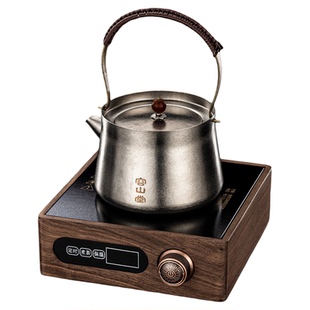 容山堂纯钛烧水壶围炉煮茶壶泡茶壶2025新款提梁壶电陶炉煮茶炉
