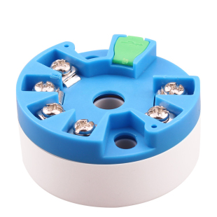 温度变送器pt100热电阻转4-20mAK型热电偶温度隔离传感器抗扰模块