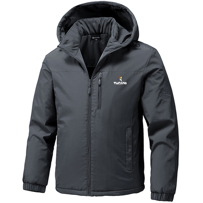 啄木鸟冲锋棉服外套男士保暖夹克