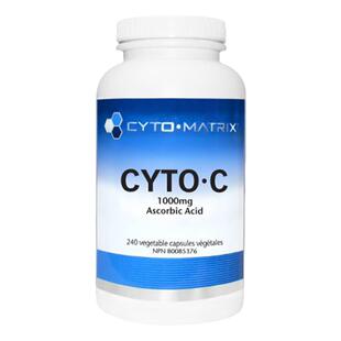 加拿大CytoMatrix Cyto-C 1000mg 维生素C1000 抗坏血酸 免疫支持