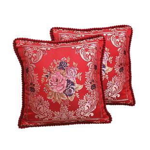 欧式奢华抱枕靠垫沙发床头靠枕办公室午睡枕汽车腰枕套含芯包邮