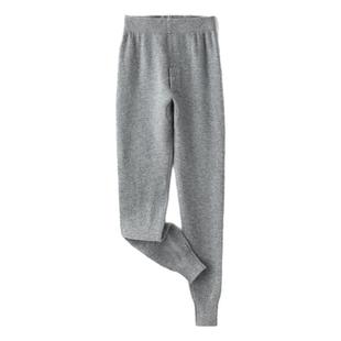 男女士100分羊毛裤高腰中厚保暖裤高腰修身无缝针织打底裤加厚冬