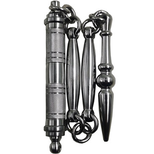 武术袖鞭不锈钢实战鞭防身鞭健身鞭晨练鞭三节鞭四节鞭五节鞭送包