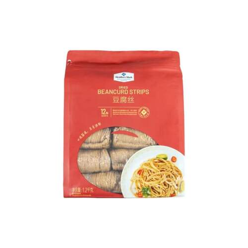 会员甄选 MM豆腐丝青豆豆腐丝1.2kg云南石屏特产凉拌菜