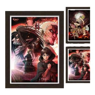 九大巨人始祖超大型女型铠之颚之兽之战锤车力进击的巨人3D立体画