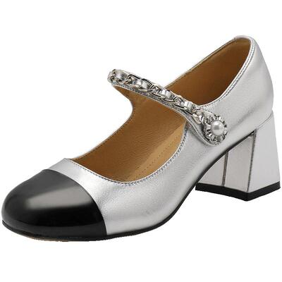 百丽女鞋子秋季新款浅口