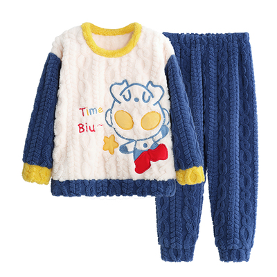 睡衣男款2025新款儿童奥特曼卡通