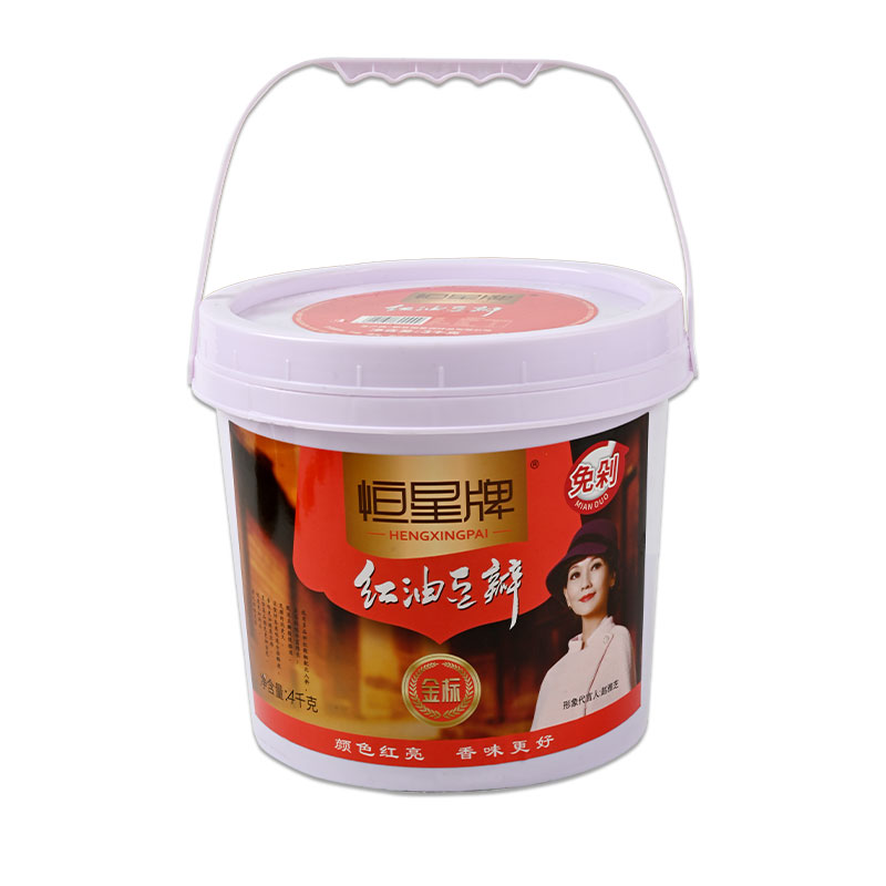 恒星牌红油豆瓣4kg餐饮商用