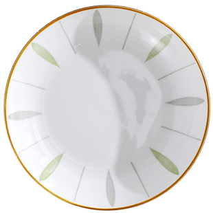 10只装8英寸日式咏柳盘子饭盘陶瓷菜盘家用水果盘釉下彩可微波