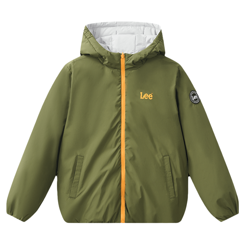 LeeKids加厚保暖连帽羽绒服