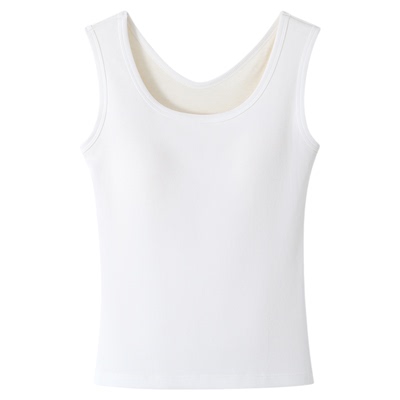 bbfer本依凡WSSBX0002白色吊带背心女内搭肩带外穿遮副乳打底上衣