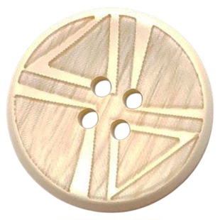 高级仿木风衣纽扣皮草大衣扣 毛衣外套纽扣 皮毛一体 西服扣百搭