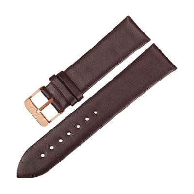 头层真皮牛皮表带适配阿玛尼精工雷诺飞亚达欧米茄天梭DW单表带