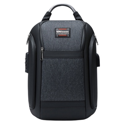 多功能单双肩两用小背包男商务通勤防盗密码胸包大容量旅游斜挎包