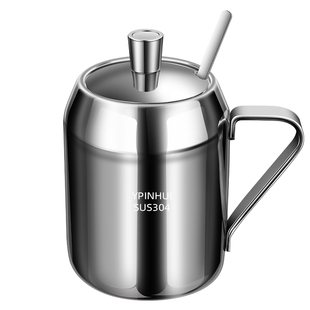 304不锈钢调料罐盐罐大容量家用佐料盒辣椒油罐味精罐子组合套装