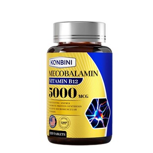 Konbini耳健康甲钴胺神经性耳嗡嗡响蝉鸣片专用b族维生素美国进口