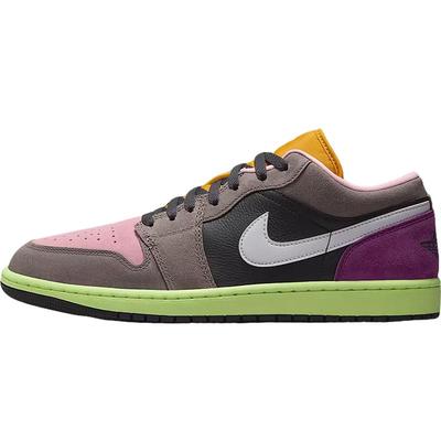 滔搏NIKE耐克男子AIR JORDAN 1乔丹低帮运动休闲篮球鞋HQ2010-005