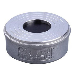 304不锈钢对夹式止回阀H71W-40P光面卫生级锅炉蒸汽水泵单向阀25