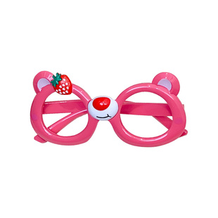 儿童眼镜框无镜片墨镜女童卡通可爱玩具眼镜拍照宝宝小女孩眼镜架