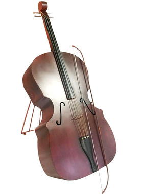 仿真大提琴婚庆草坪公园装饰品