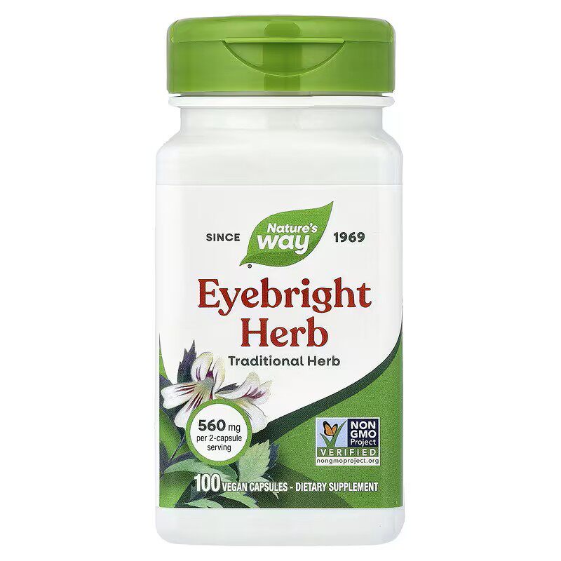 美国eyebright小米草胶囊草本