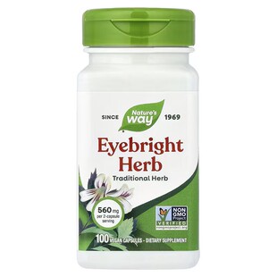 美国 Nature s Way Eyebright小米草胶囊 草本 眼睛视力100粒
