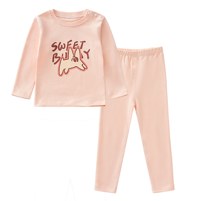 欧孕儿童内衣套装冬季保暖打底衫