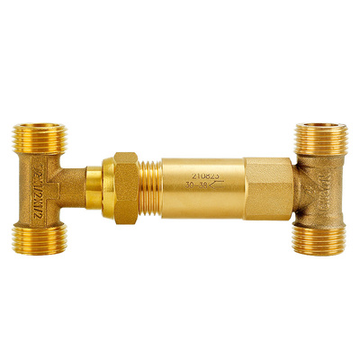 全铜加厚零冷水温控阀百战阀门