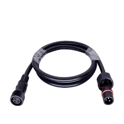 LED防水连接器ACDC带线公母插头