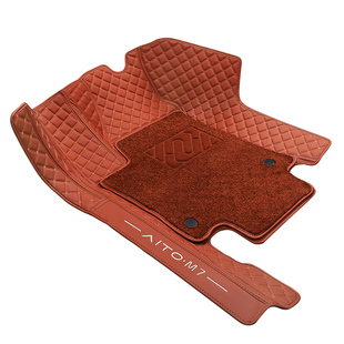 适用新问界m7脚垫24款AITO全包围华为M5汽车专用配件地毯2024全包