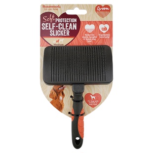 正品英国rosewood宠物狗狗猫咪美容针梳去浮毛开结狗梳一键推毛梳