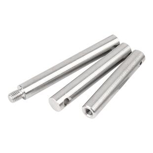 固万基304不锈钢201内外牙圆棒插销支撑连接杆大C护栏输送机支架