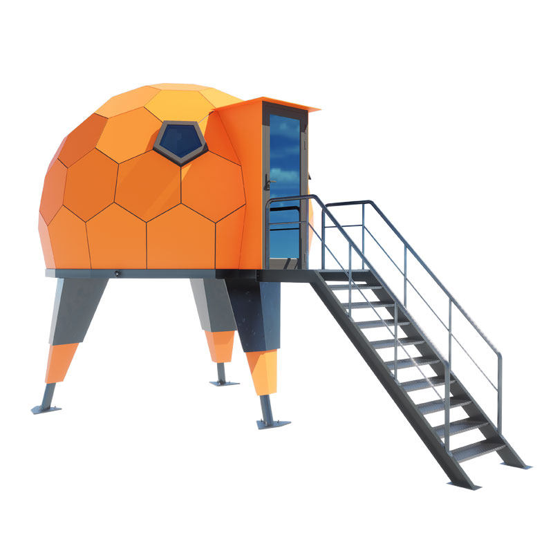 太空舱民宿营地大型景区玻璃房星空屋轻奢酒店帐篷装配式太空舱
