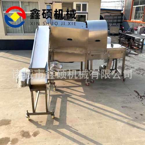 小酥肉上粉机 盐酥鸡鸡米花滚筒裹粉机 薯条上粉油炸全套加工设备