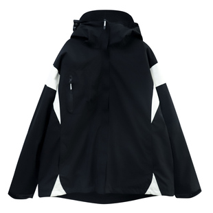 八度丘新款羽绒内胆冲锋衣女三合一可拆卸外套冬季滑雪服进西藏男