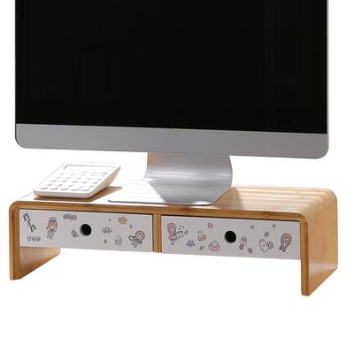 电脑显示器架增高架免安装楠竹造