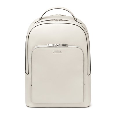 【博主联名款】双肩包大容量杏色