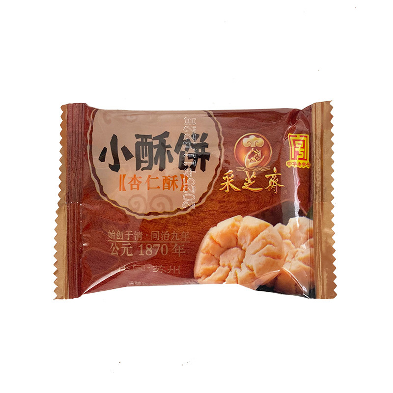 杏仁酥葱油桃酥苏州采芝斋小酥饼
