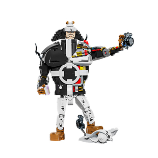 海贼王系列暴君熊弗兰奇人仔积木周边拼装玩具模型手办男女孩礼物