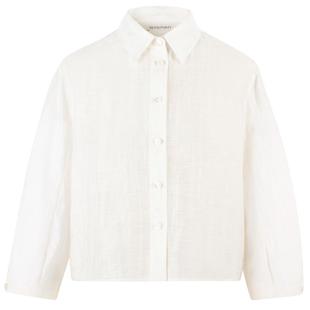 IIIVIVINIKO夏季新品预科生5分袖箱型街头短衬衫女M320440173C