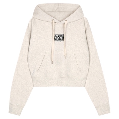 MARITHE女士新经典LOGO连帽卫衣
