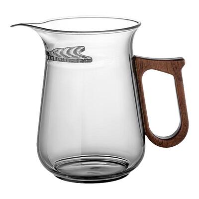 玻璃茶壶加厚一体过滤月牙泡茶壶耐高温茶水分离绿茶分茶器公道杯