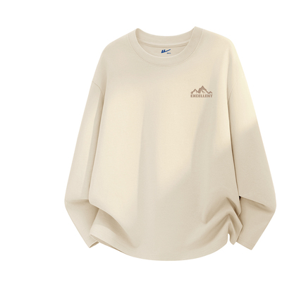 回力纯棉长袖t恤男款春秋