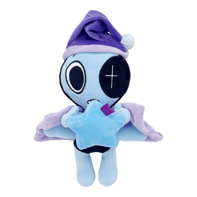 丹迪的世界Dandy's World游戏周边彩色可爱花朵鱼毛绒公仔卡通