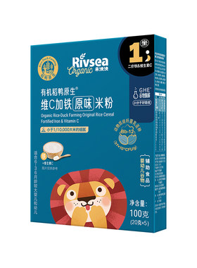 禾泱泱有机稻鸭米粉宝宝辅食
