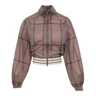 adidas阿迪达斯女子CROP JACKET运动健身夹克外套KX4645