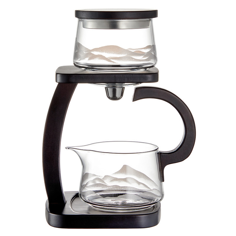 忆壶茶新款自动磁吸泡茶壶玻璃家用高档轻奢泡茶神器功夫茶具套装