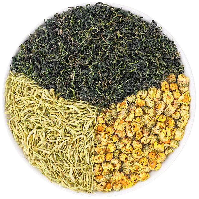 金银花菊花蒲公英茶20包*1盒