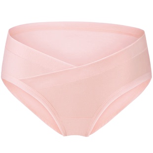 孕妇内裤纯棉女孕期怀孕期大码全棉中晚期专用低腰短裤头不勒肚子