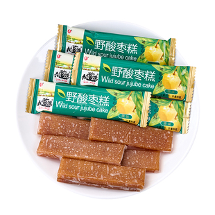 九道湾酸枣糕湖南特产野南酸枣片酸甜开胃零食好吃的蜜饯果糕小吃